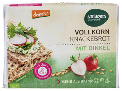 Produktfoto zu Knäckebrot Vollkorn mit Dinkel