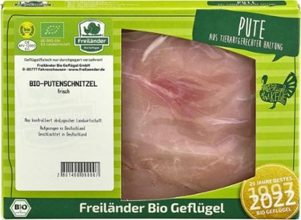 Produktfoto zu Putenschnitzel, 2 Stück