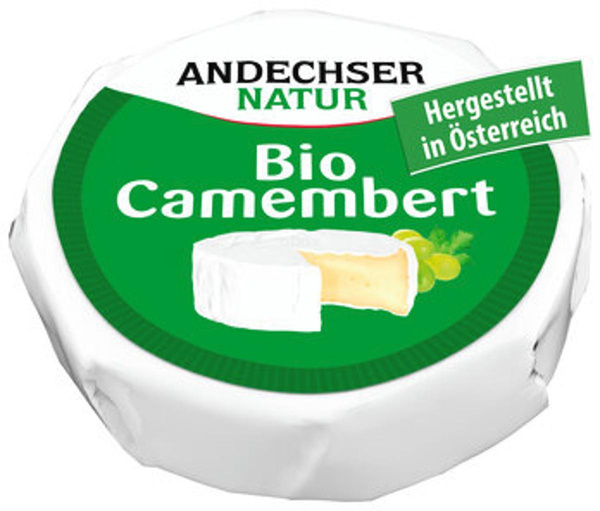 Produktfoto zu Andechser Biocamembert 100g