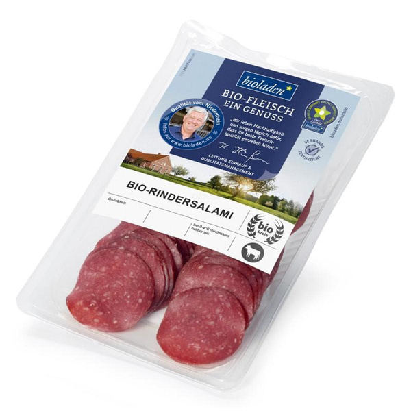 Produktfoto zu b* Rindersalami, geschnitten