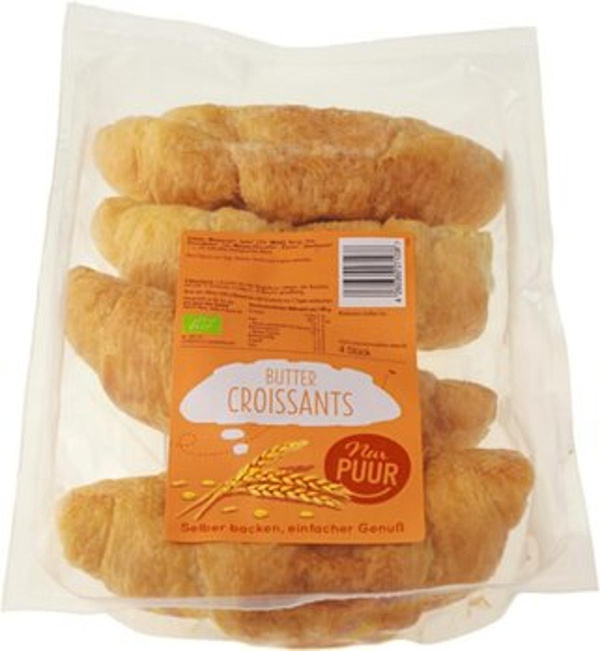 Produktfoto zu Butter Croissants zum Aufbacken