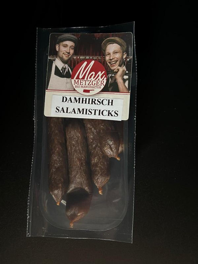 Produktfoto zu Damwild Salamisticks, 5 Stangen