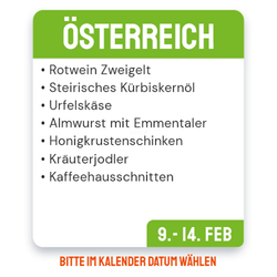 Produktfoto zu Kulinarische-Europareise