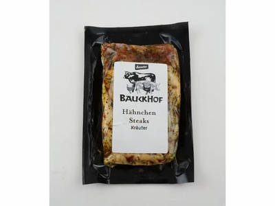 Produktfoto zu Hähnchensteaks Kräuter, 2 Stück