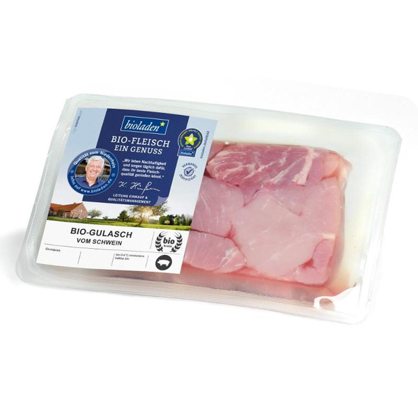 Produktfoto zu b* Gulasch vom Schwein, ca. 400g