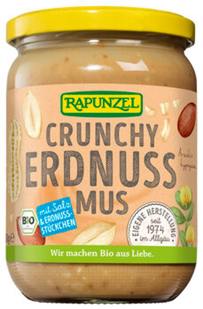 Produktfoto zu Erdnussmus Crunchy grob