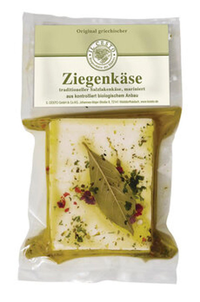 Produktfoto zu Original griechischer Ziegenkäse mariniert