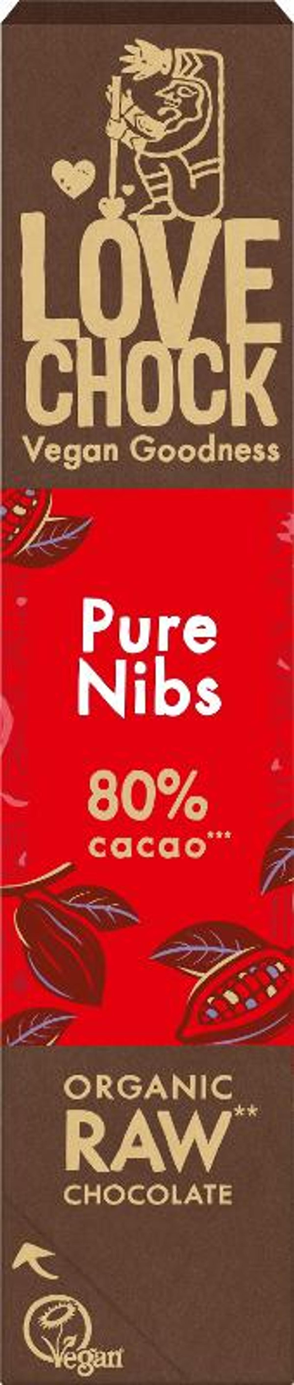 Produktfoto zu Lovechock Pur Kakaosplitter