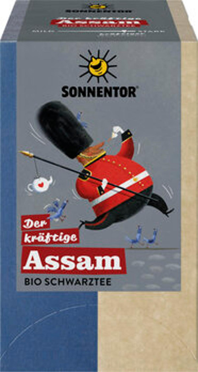 Produktfoto zu Der kräftige Assam Tee im Teebeutel