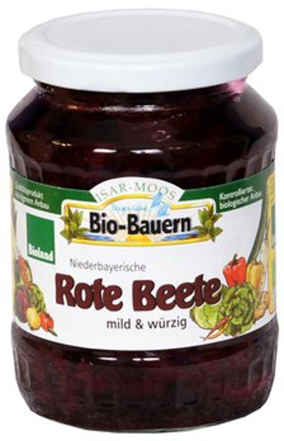 Produktfoto zu Rote Bete Scheiben im Glas