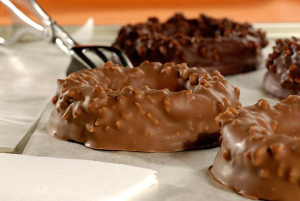 Produktfoto zu Nougatcreme-Ring Vollmilch, 4 Stück