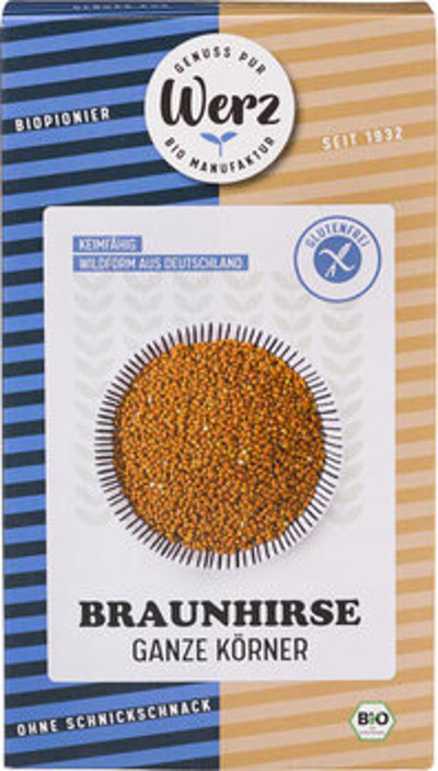 Produktfoto zu Braunhirse ganz (5 x 500g)