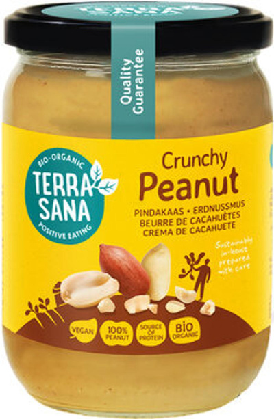 Produktfoto zu Erdnussmus crunchy (6 x 500g)