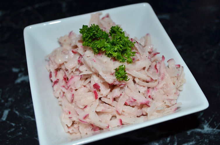 Rezeptbild für Roter Rettichsalat