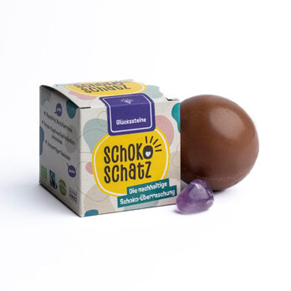 Produktfoto zu Schokoschatz-Glückssteine