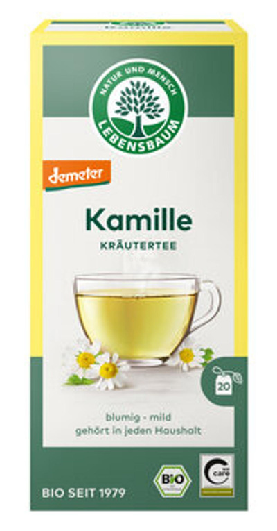 Produktfoto zu Kamille im Teebeutel