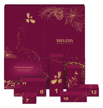 Produktfoto zu Adventskalender Weleda Naturkosmetik