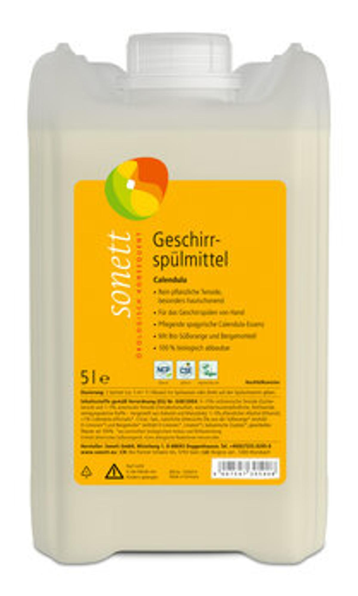 SONETT Geschirrspüllmittel Calendula Nachfüller 5L