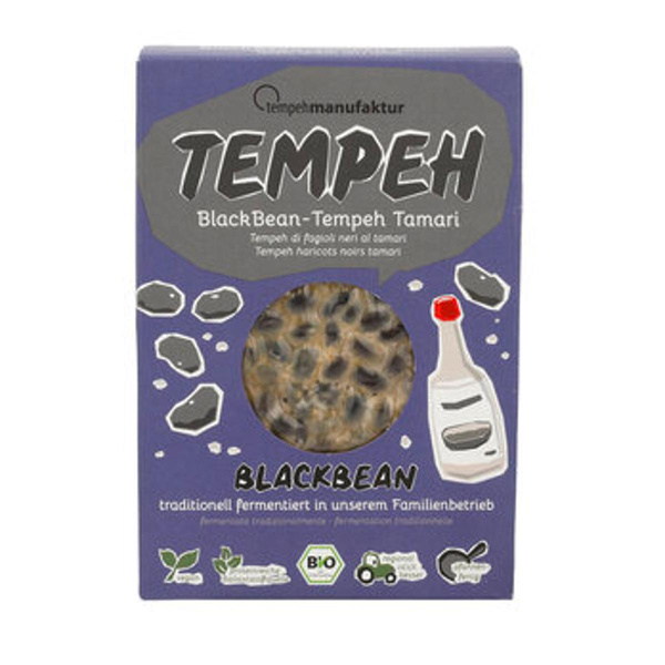 Produktfoto zu Tempeh Black Bean Tamari