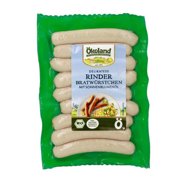 Produktfoto zu Rinder-Bratwürstchen, 9 Stück