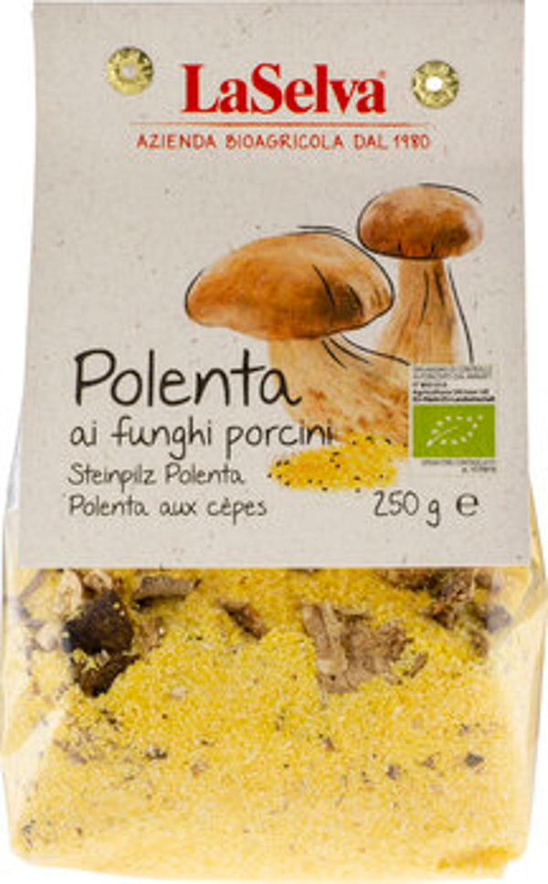Produktfoto zu Polenta mit Steinpilzen