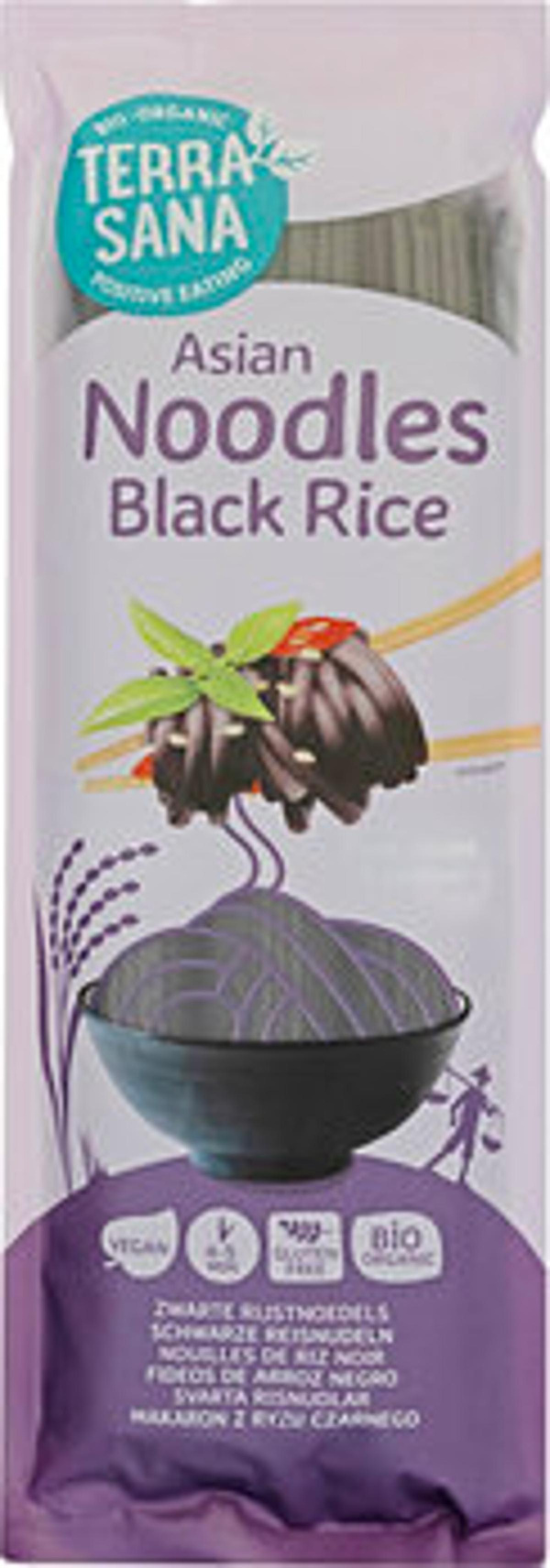 Produktfoto zu Schwarze Reisnudeln