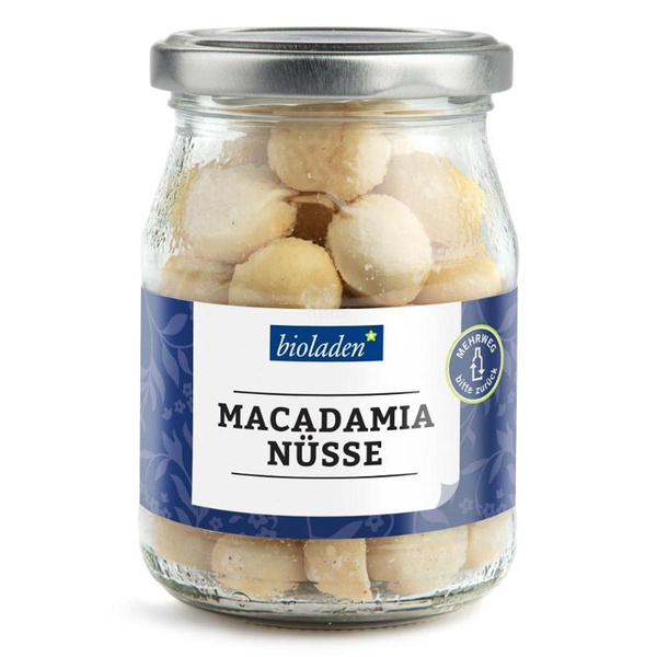 Produktfoto zu b* Macadamianüsse im Mehrwegglas