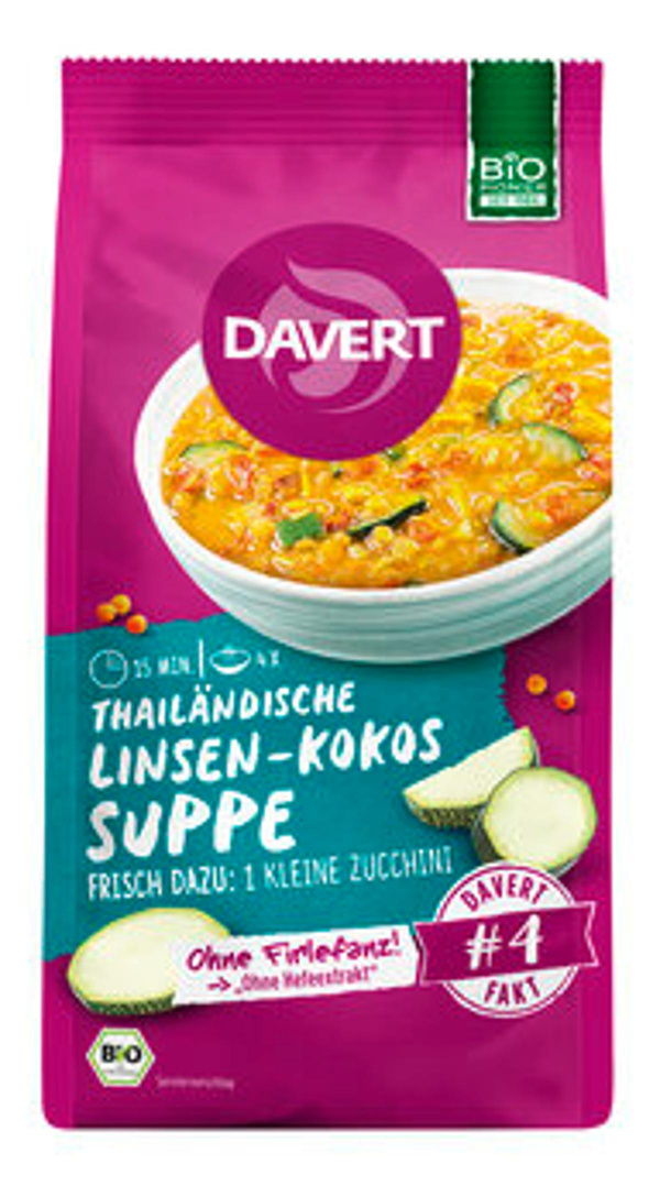 Produktfoto zu Thailändische Linsen-Kokos-Suppe