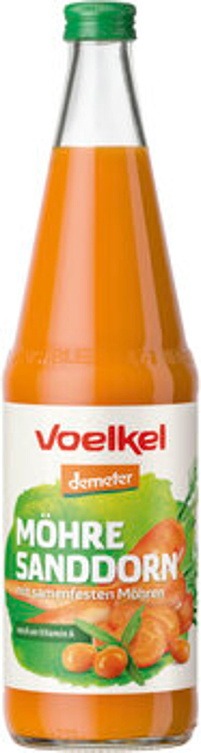 Produktfoto zu Möhren Sanddorn Saft