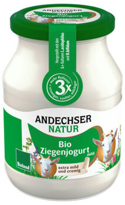 Produktfoto zu Ziegenjoghurt 5,2% (6 x 500g)