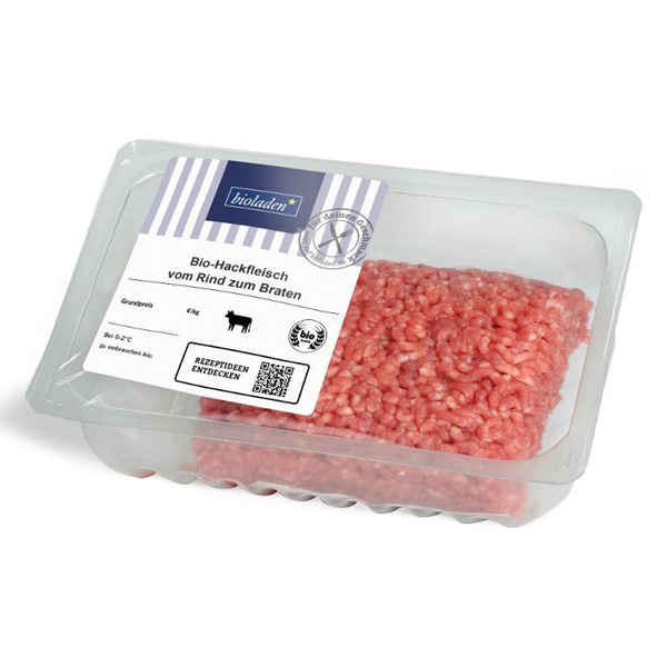 Produktfoto zu Hackfleisch vom Rind, ca. 380g