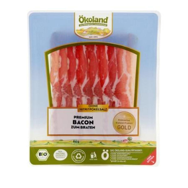Produktfoto zu Bio-Premium Bacon 80g
