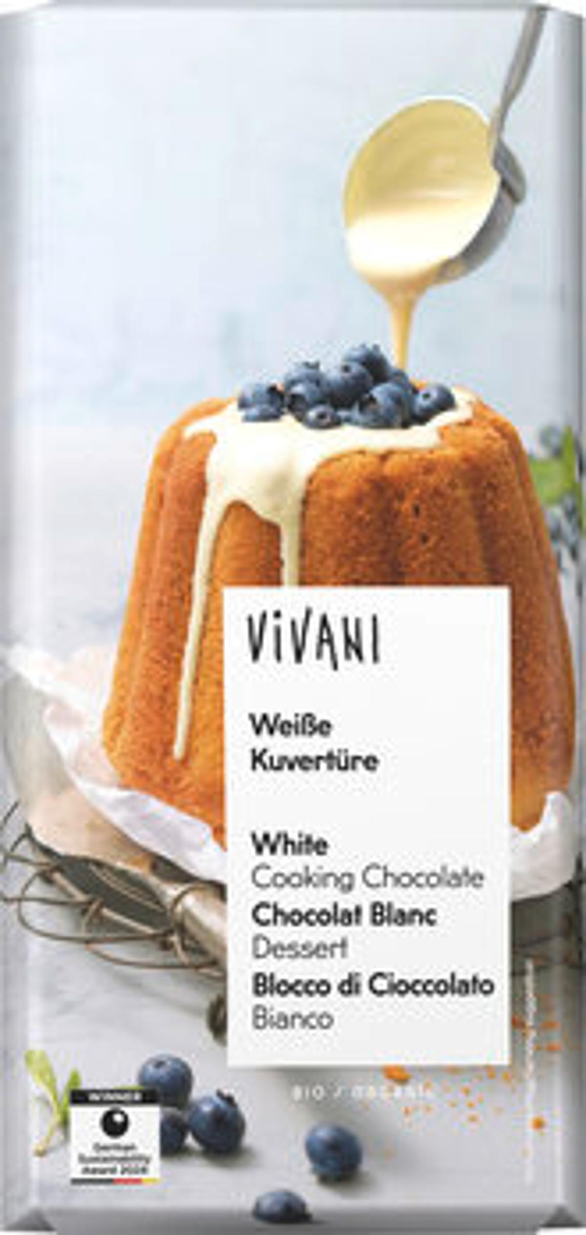 Weiße Kuvertüre