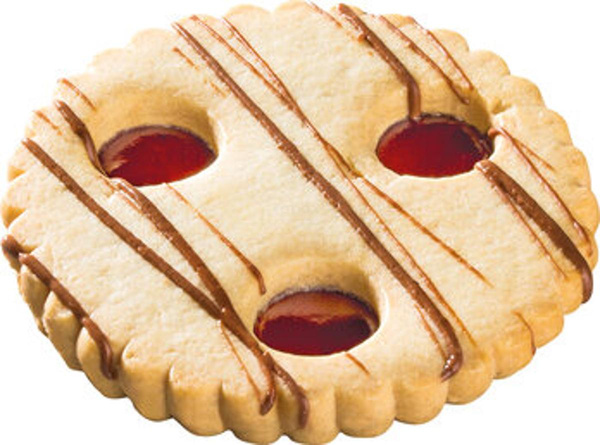 Produktfoto zu Spitzbuben mit Johannisbeermarmelade, 4 Stück