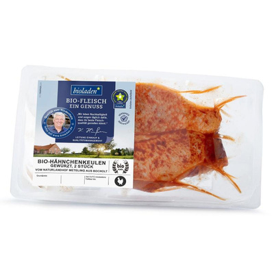 Produktfoto zu b* Hähnchenkeulen gewürzt, 2 Stück