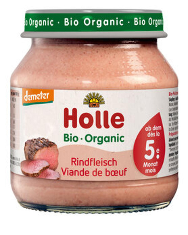 Produktfoto zu Babygläschen - Rindfleisch (6 x 125g)