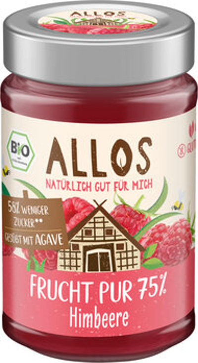 Produktfoto zu Frucht pur Himbeere 75%