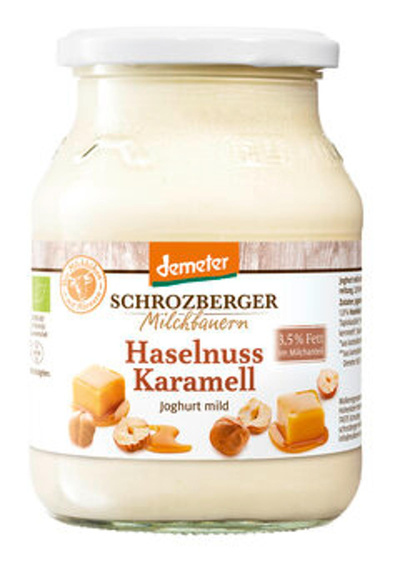 Produktfoto zu Joghurt Haselnuss Karamel