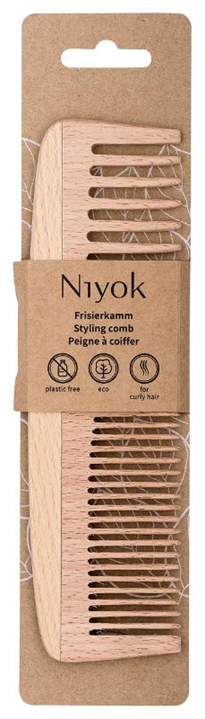 Produktfoto zu Strähnenkamm aus buchenholz