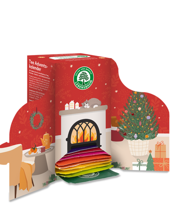 Produktfoto zu LEBENSBAUM Tee-Adventskalender, 24 Beutel