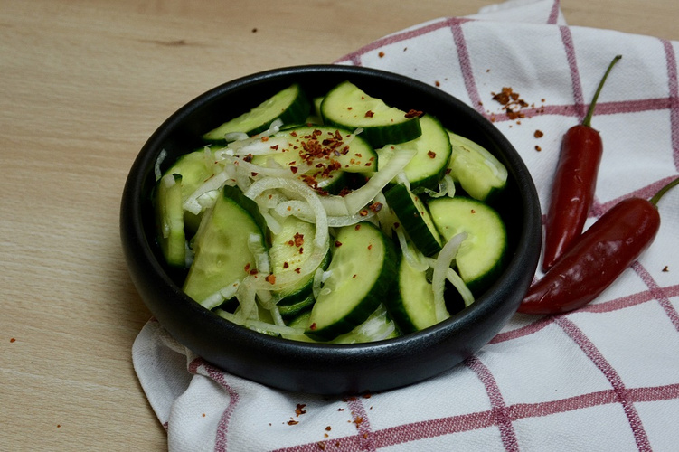 Rezeptbild für Thailändischer Gurkensalat