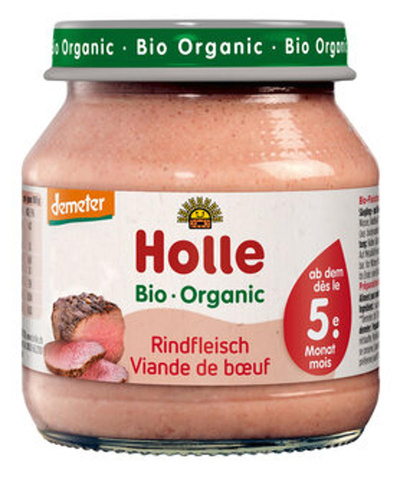 Produktfoto zu Babygläschen - Rindfleisch (6 x 125g)