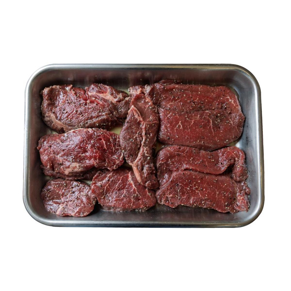 Produktfoto zu Galloway-Steaks gewürzt, 2 Steaks, ca. 500g