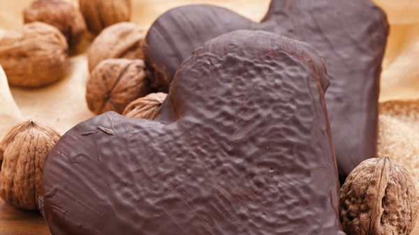 Produktfoto zu Lebkuchenherzen (3 Stück, je 110g)