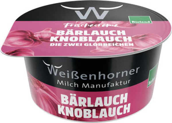 Produktfoto zu Bärlauch -Knoblauchfrischcreme