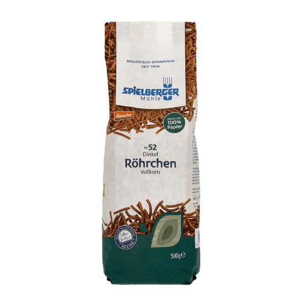 Produktfoto zu Dinkel Vollkorn Röhrchen