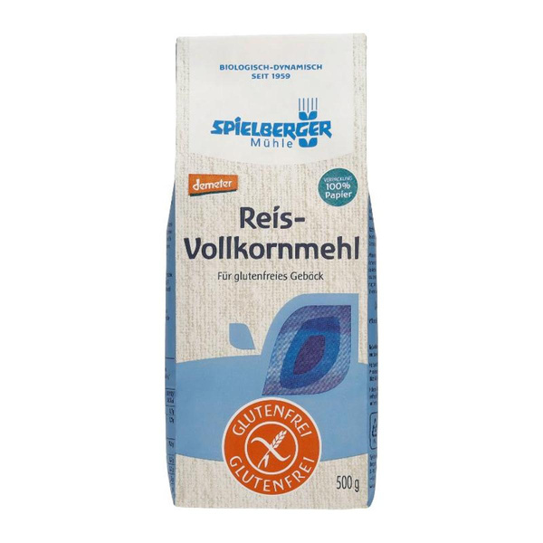 Produktfoto zu Reisvollkornmehl Spielberger
