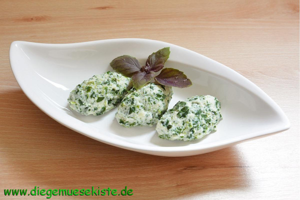 Produktfoto zu Spinat-Ricotta-Knödel
