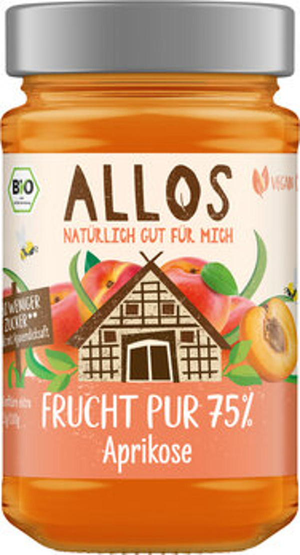 Produktfoto zu Frucht pur Aprikose 75%