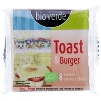 Toast & Burger Schmelzkäsescheiben mindestens 30% Fett i.Tr. (8 Scheiben) 150 g